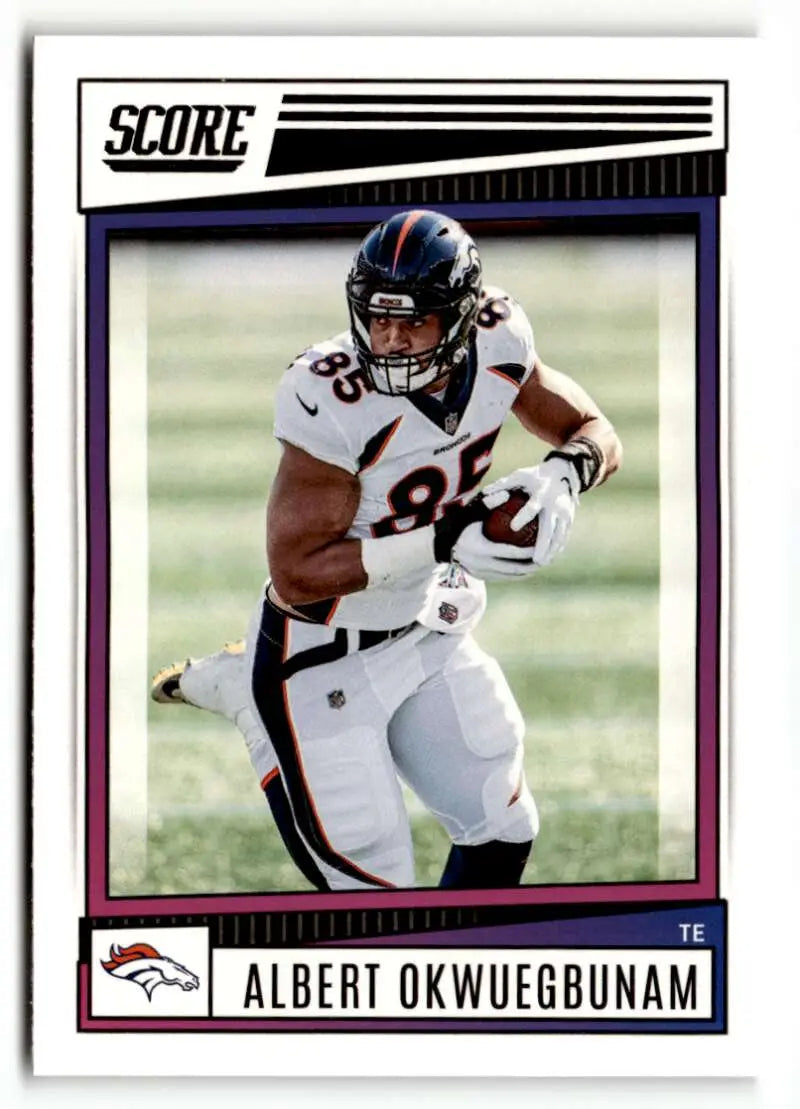 2022 Score #77 Albert Okwuegbunam NM ID:51056