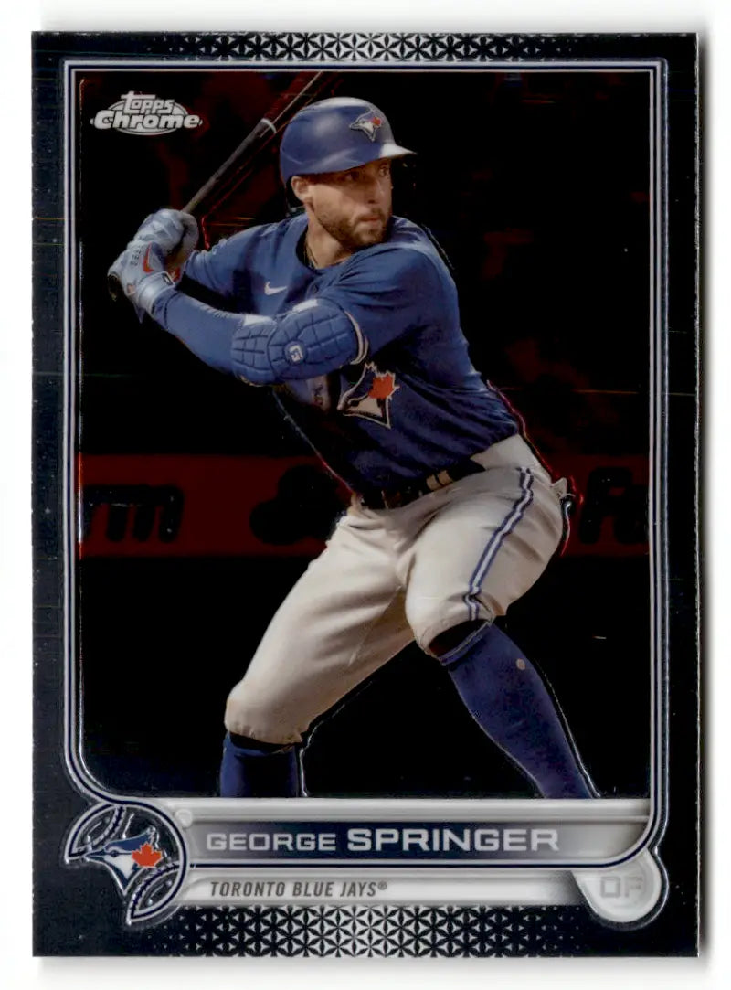 2022 Topps Chrome Sonic Edition #214 George Springer NM-MT Blue Jays ID:51130