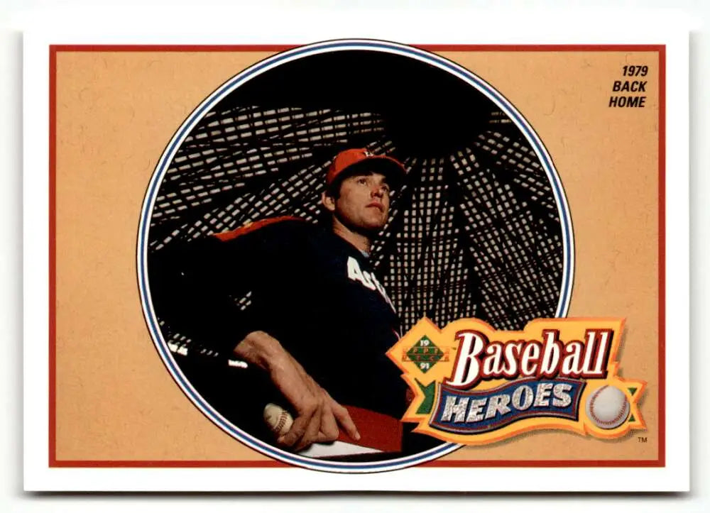 1991 Upper Deck #13 Nolan Ryan Baseball Heroes Nolan Ryan NrMt-Mt ID:51195