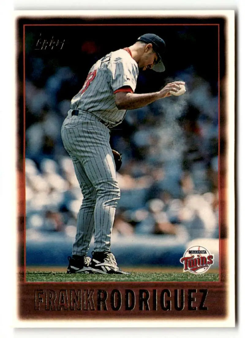 1997 Topps #77 Frank Rodriguez Minnesota Twins Baseball cards ID:52018