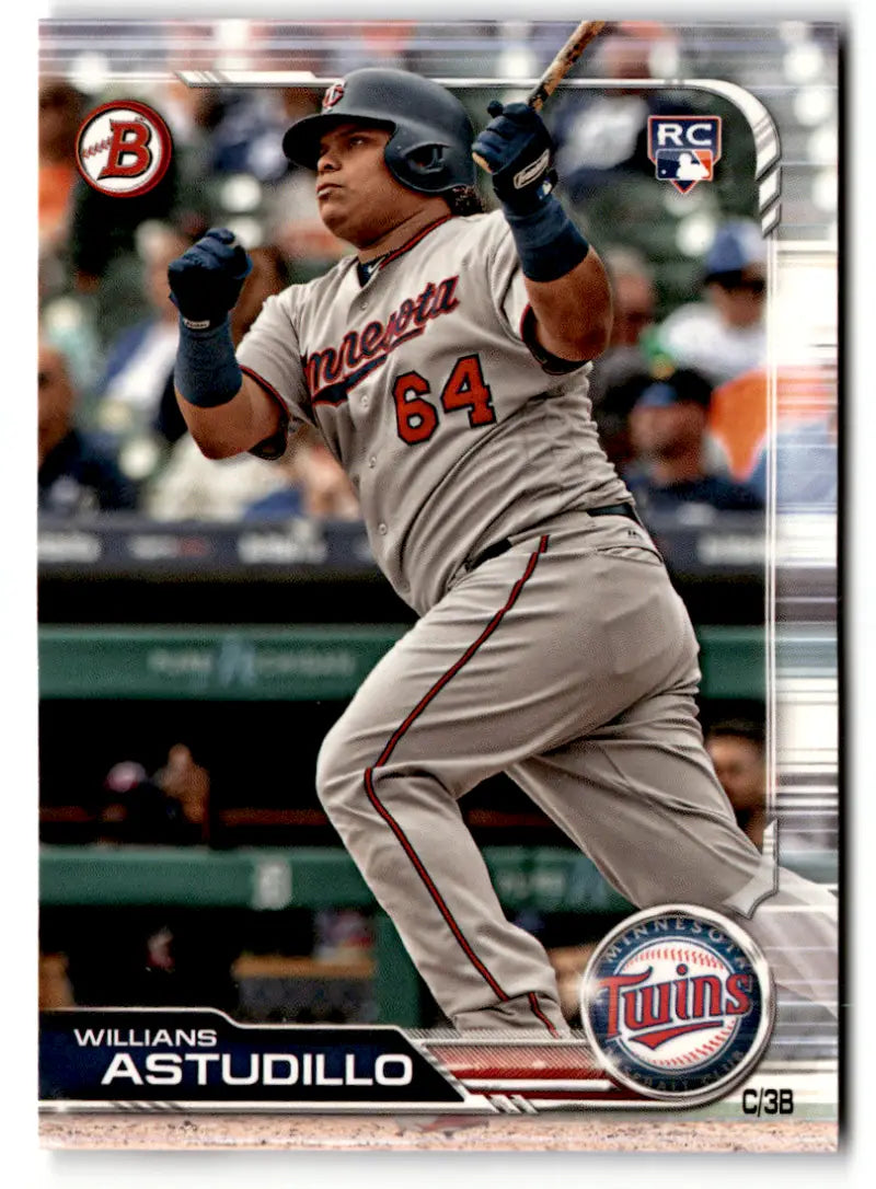 2019 Bowman #24 Willians Astudillo EX/NM RC Rookie Twins ID:52047