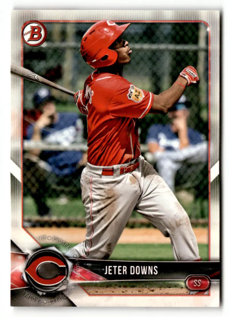2018 Bowman Draft #BD-151 Jeter Downs NM Near Mint Reds ID:52059