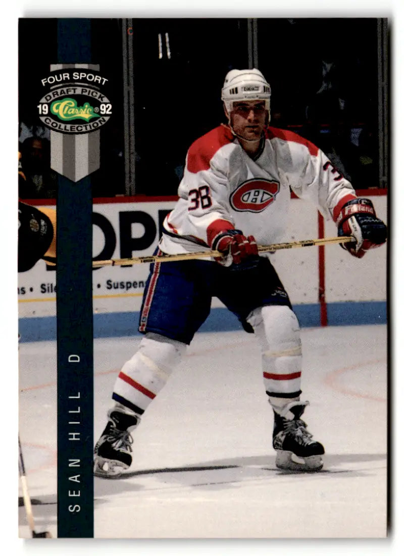 1992 Classic Four Sport #214 Sean Hill NM Near Mint ID:52383