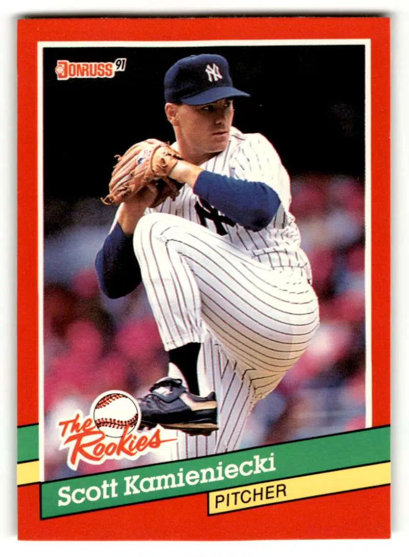 1991 Donruss The Rookies #51 Scott Kamieniecki New York Yankees Base ID:52454