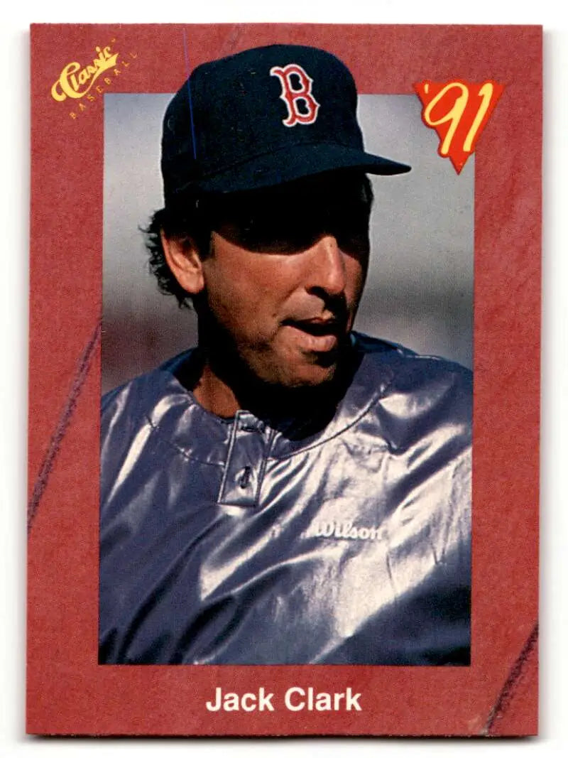 1991 Classic II #T99 Jack Clark Boston Red Sox Baseball Cards ID:52680