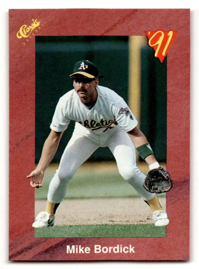 1991 Classic II #T58 Mike Bordick Oakland Athletics Baseball Cards ID:52753