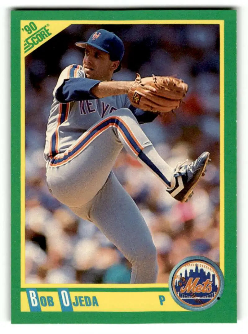 1990 Score #53 Bob Ojeda New York Mets Baseball Cards ID:52777