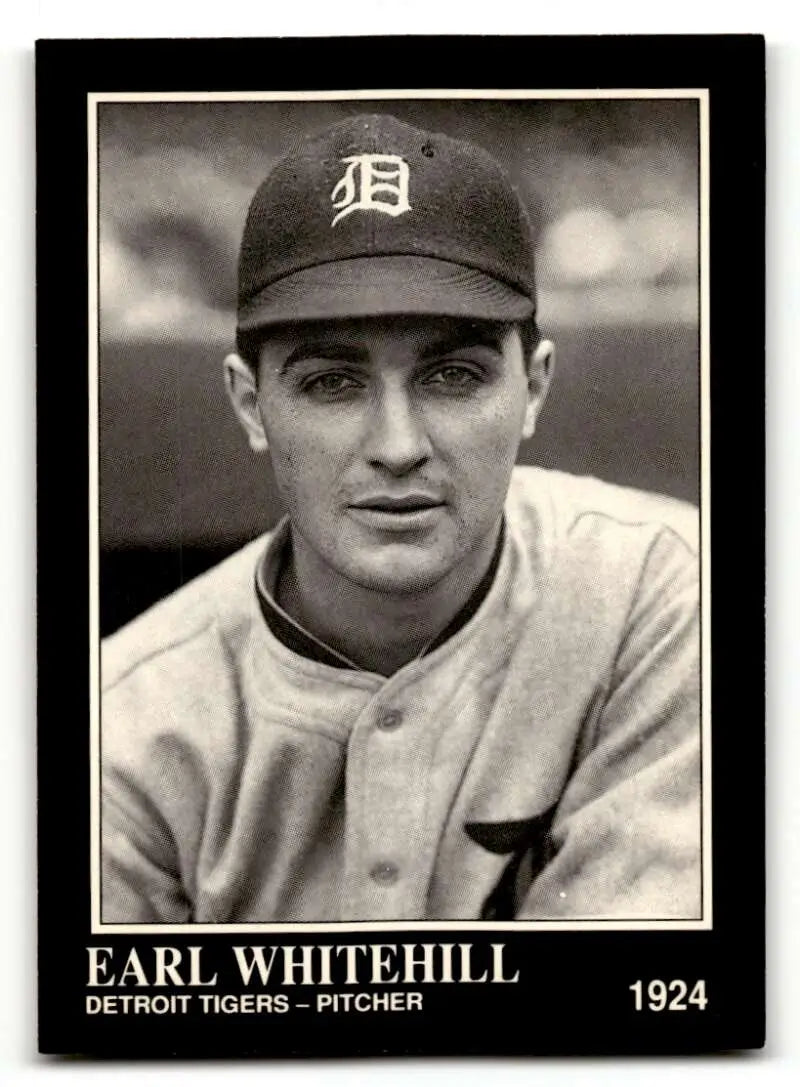 1991 Conlon Collection TSN #127 Earl Whitehill Detroit Tigers Baseba ID:52916