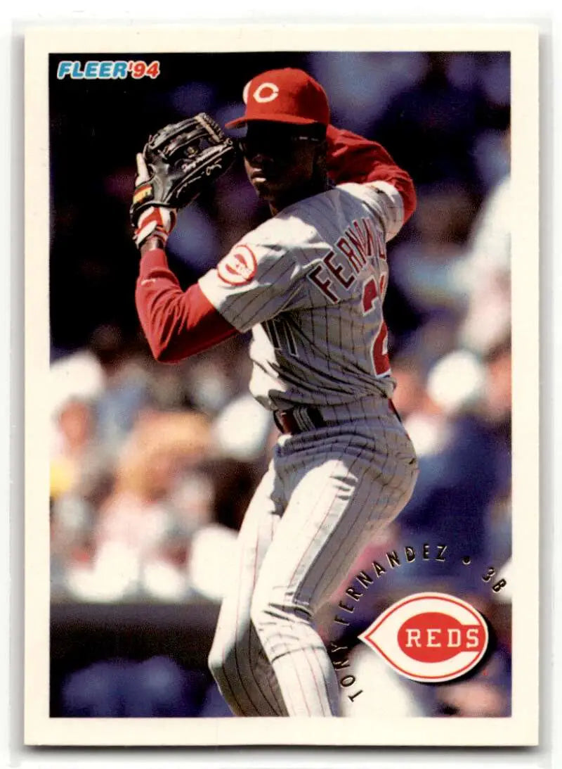 1994 Fleer Update #U117 Tony Fernandez Cincinnati Reds Baseball Card ID:53134