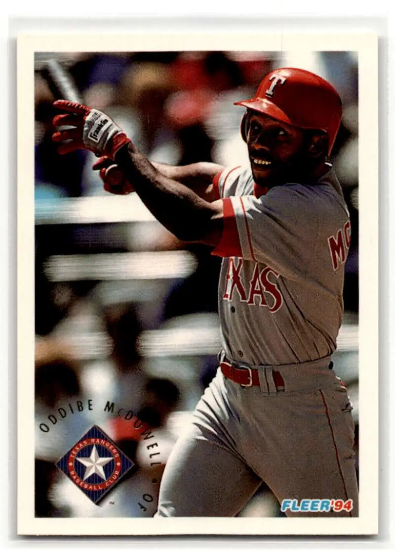 1994 Fleer Update #U94 Oddibe McDowell Texas Rangers Baseball Cards ID:53168