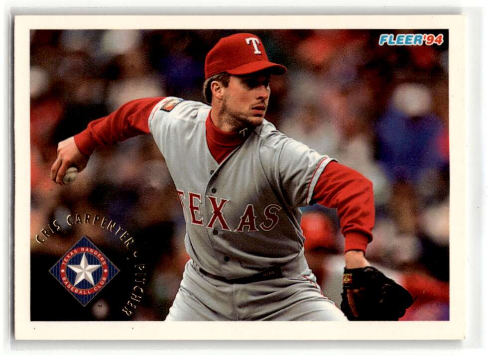 1994 Fleer Update #U89 Cris Carpenter Texas Rangers Baseball Cards ID:53173