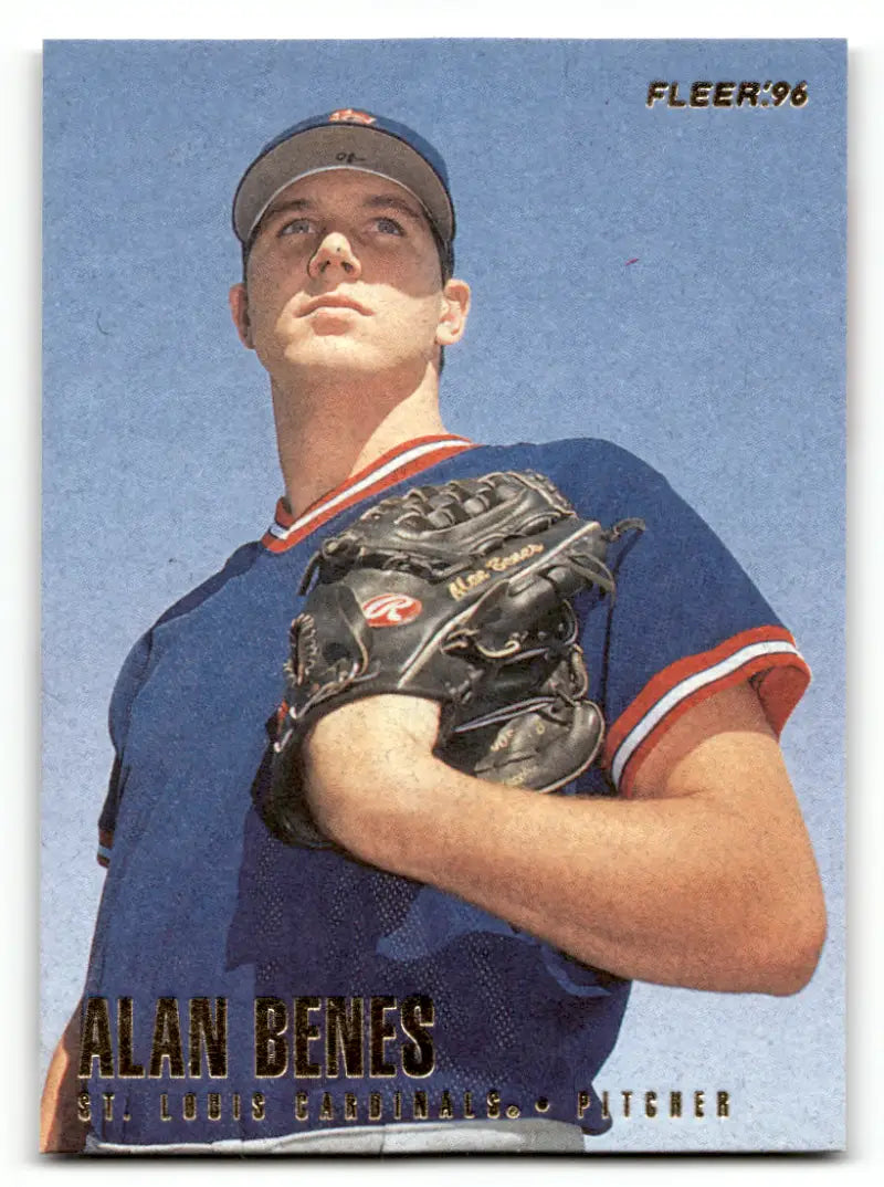 1996 Fleer #539 Alan Benes NM-MT Cardinals ID:53215
