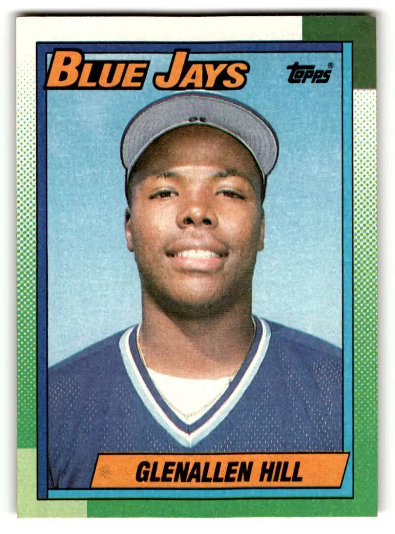 1990 Topps #194 Glenallen Hill Toronto Blue Jays Baseball Cards EX/N ID:53582