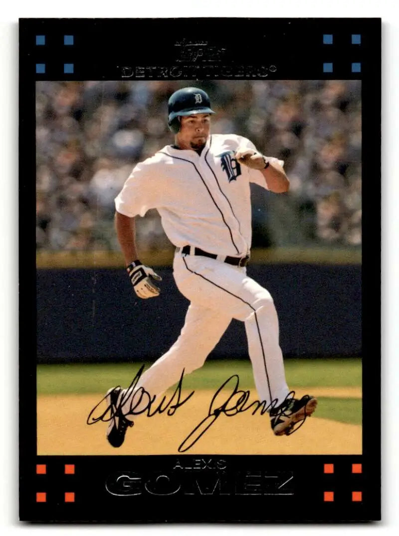 2007 Topps #87 Alexis Gomez Detroit Tigers Baseball Cards NM Near Mi ID:53876