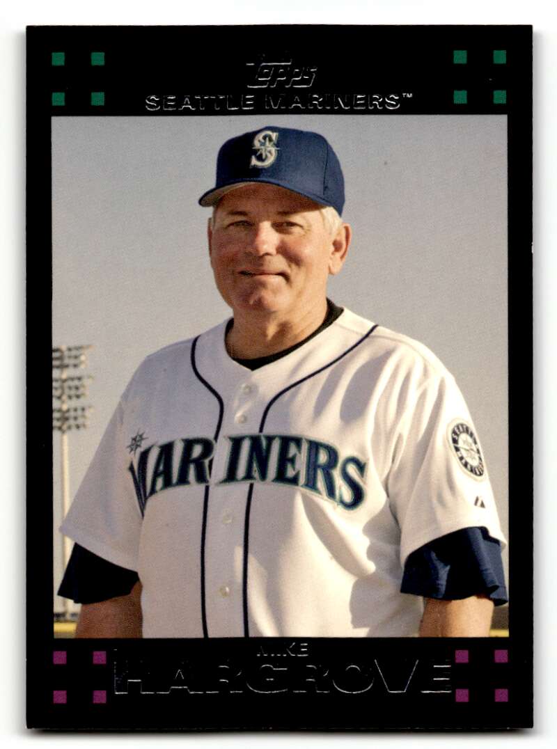 2007 Topps #258 Mike Hargrove Seattle Mariners Baseball Cards NM Nea ID:53879