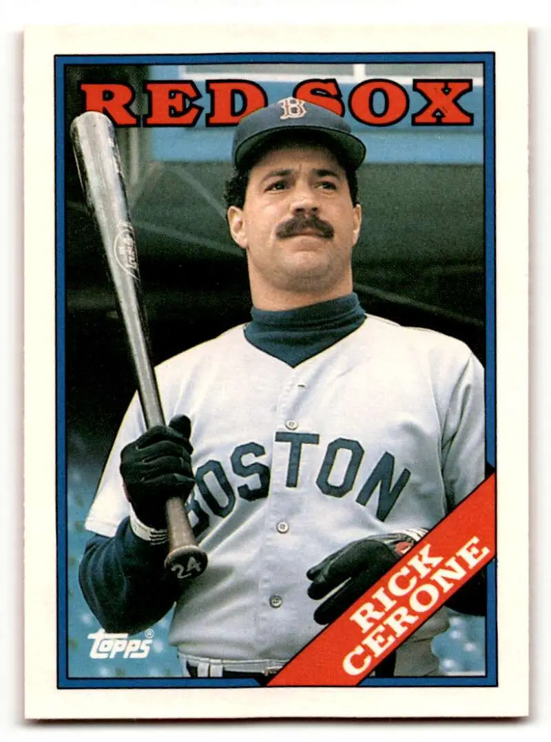 1988 Topps Traded #27T Rick Cerone Boston Red Sox Baseball Cards NM ID:53909
