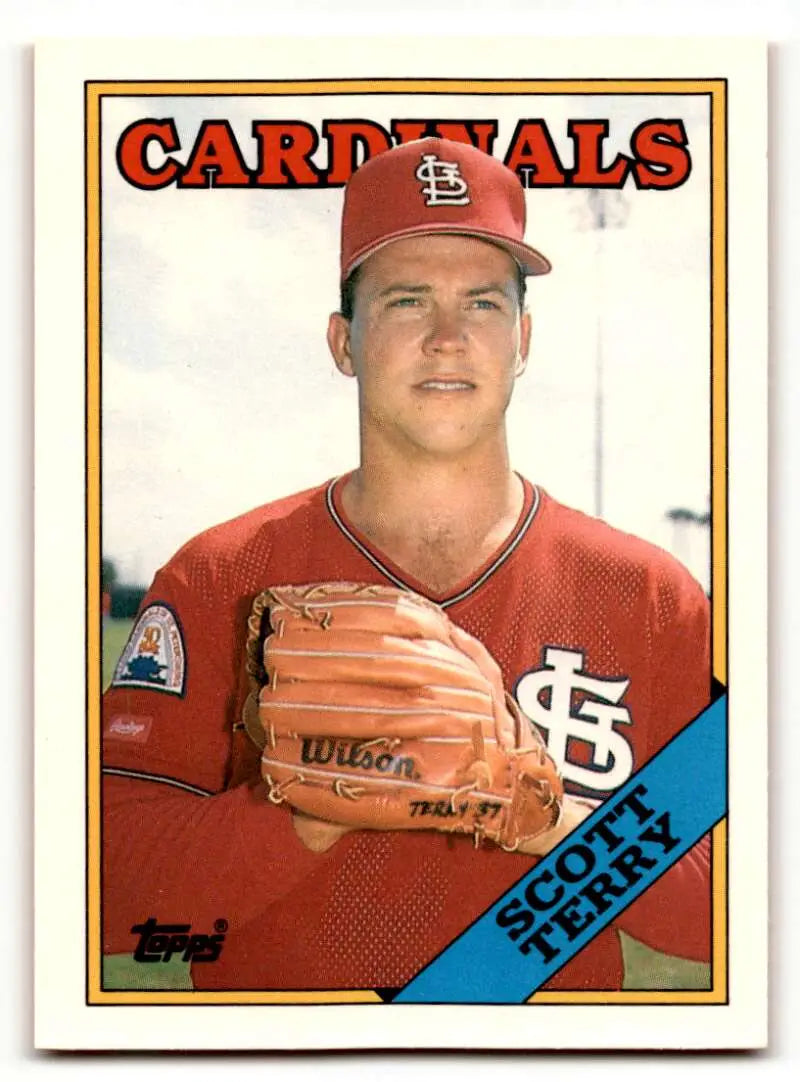 1988 Topps Traded #119T Scott Terry St. Louis Cardinals Baseball Car ID:53921