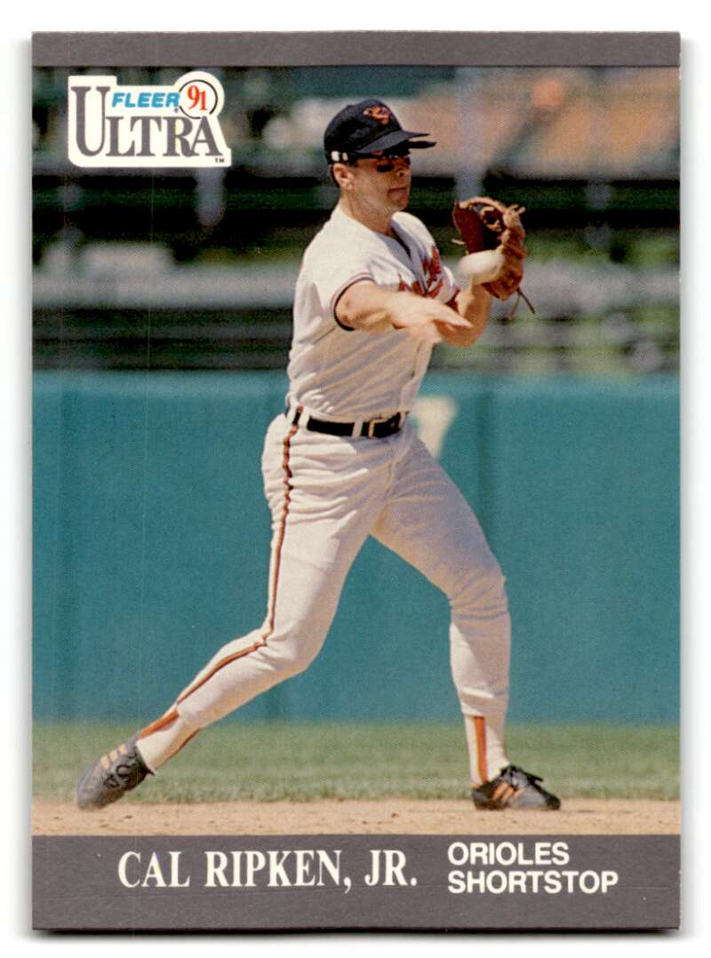 1991 Ultra #24 Cal Ripken Jr. Baltimore Orioles Baseball Cards EX/NM ID:53985
