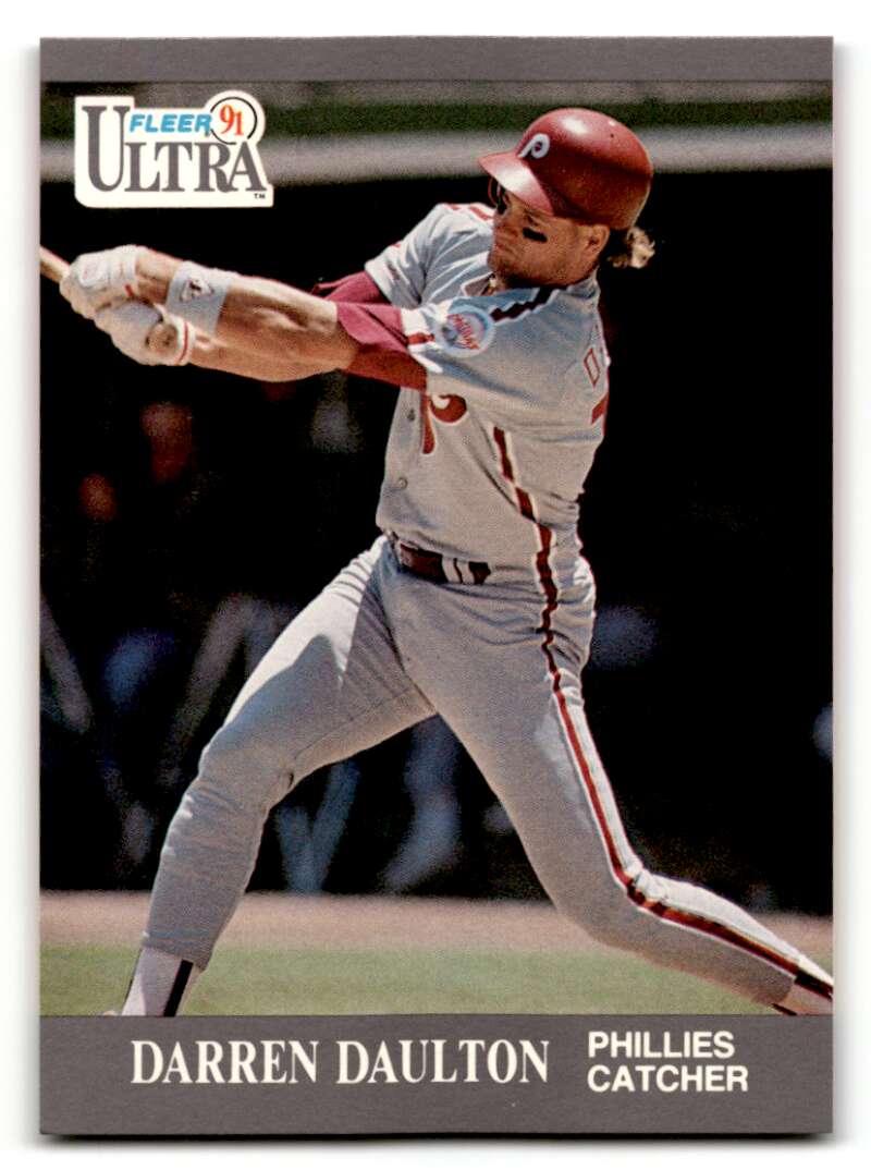 1991 Ultra #260 Darren Daulton Philadelphia Phillies Baseball Cards ID:54004
