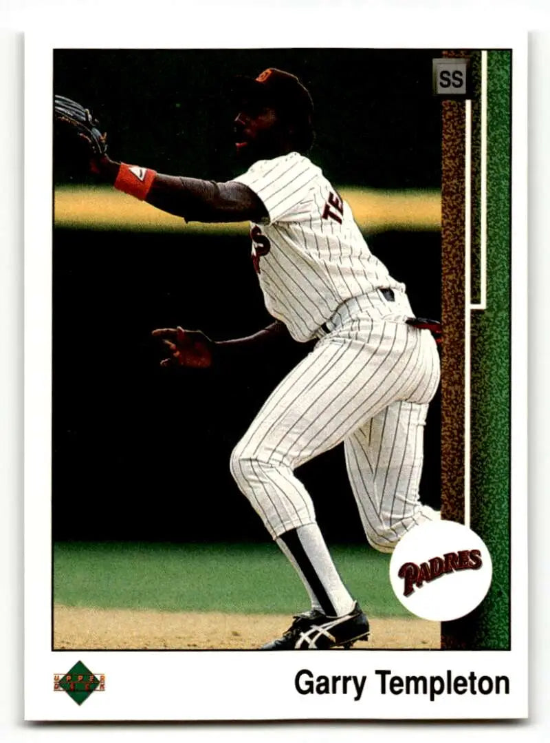 1989 Upper Deck #297 Garry Templeton San Diego Padres Baseball Cards ID:54129