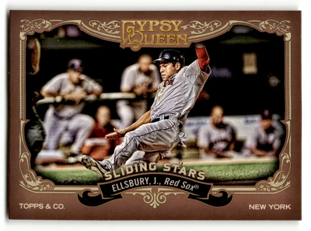 2012 Topps Gypsy Queen Sliding Stars #JE Jacoby Ellsbury NM-MT Red Sox ID:54400
