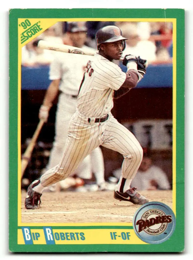 1990 Score #51 Bip Roberts San Diego Padres Baseball Cards EX/NM ID:55203