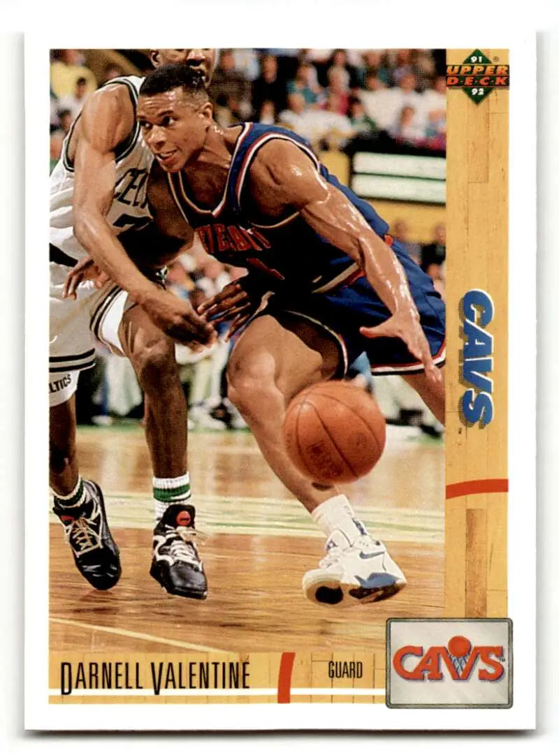 1991 Upper Deck #227 Darnell Valentine Cleveland Cavaliers Basketbal ID:55733
