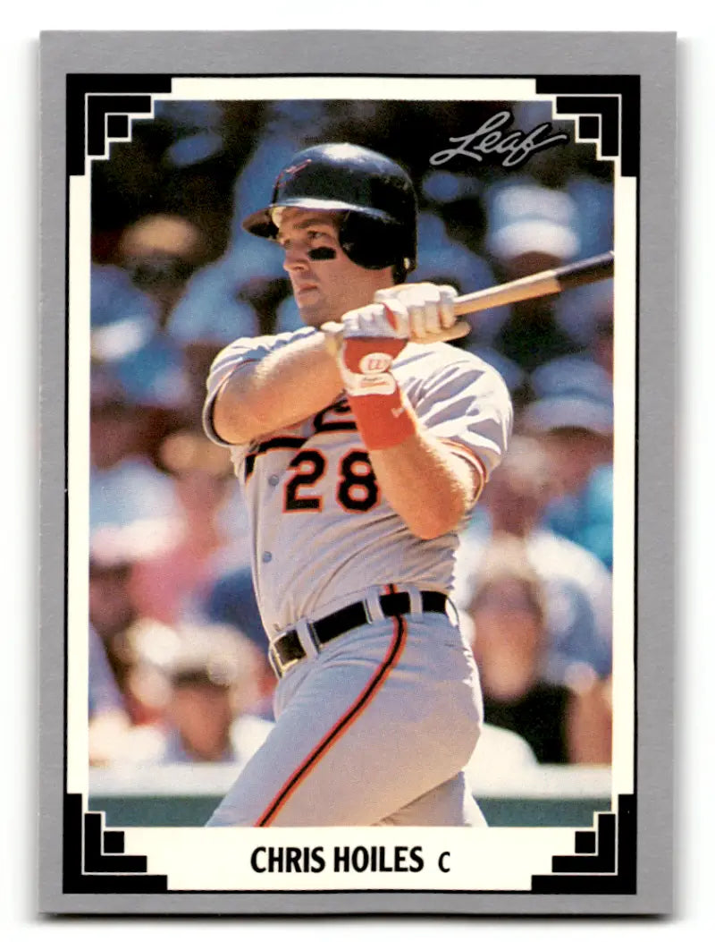 1991 Leaf #131 Chris Hoiles NM Near Mint Orioles ID:55920