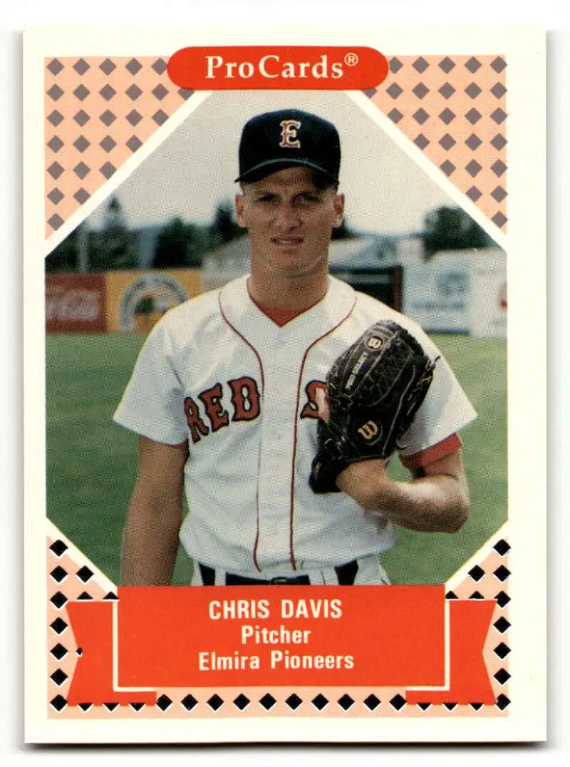 1991 ProCards Tomorrow’s Heroes #24 Chris Davis Elmira Pioneers Base ID:56165