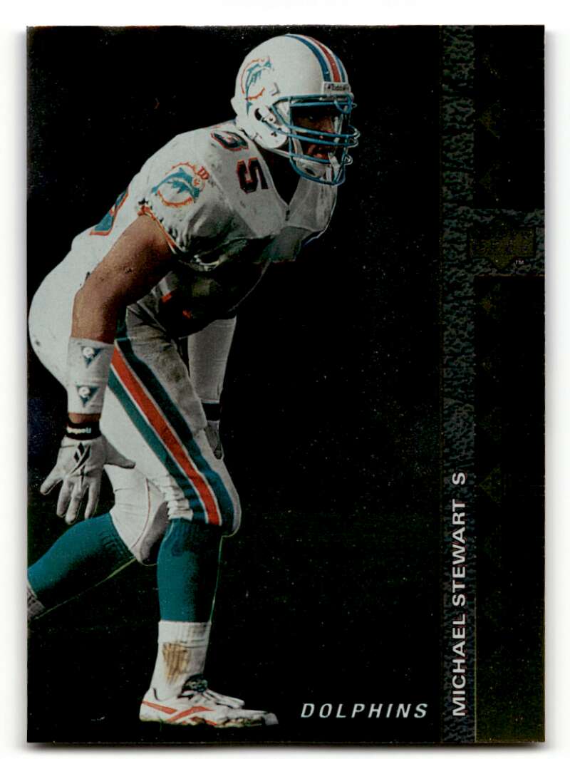 1994 SP #38 Michael Stewart Miami Dolphins Football Cards EX/NM ID:56465
