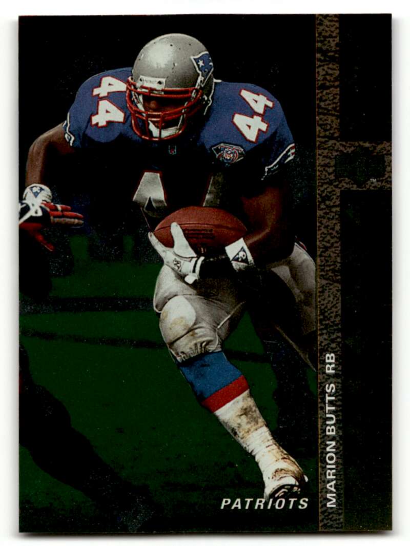 1994 SP #44 Marion Butts New England Patriots Football Cards EX/NM ID:56493