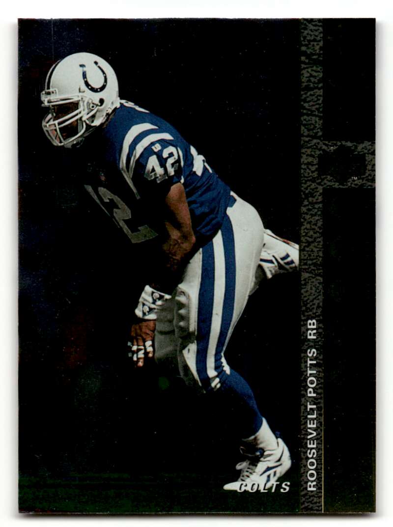 1994 SP #32 Roosevelt Potts Indianapolis Colts Football Cards EX/NM ID:56494