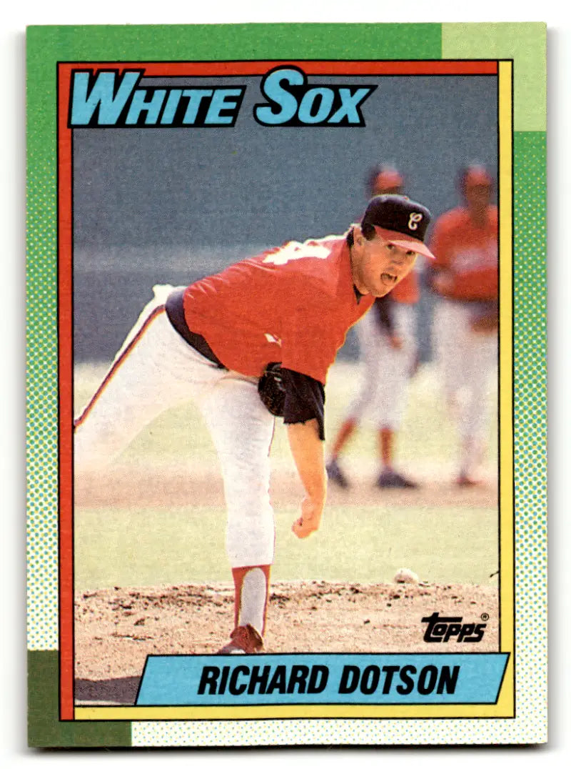 1990 Topps #169 Richard Dotson EX/NM White Sox ID:56558