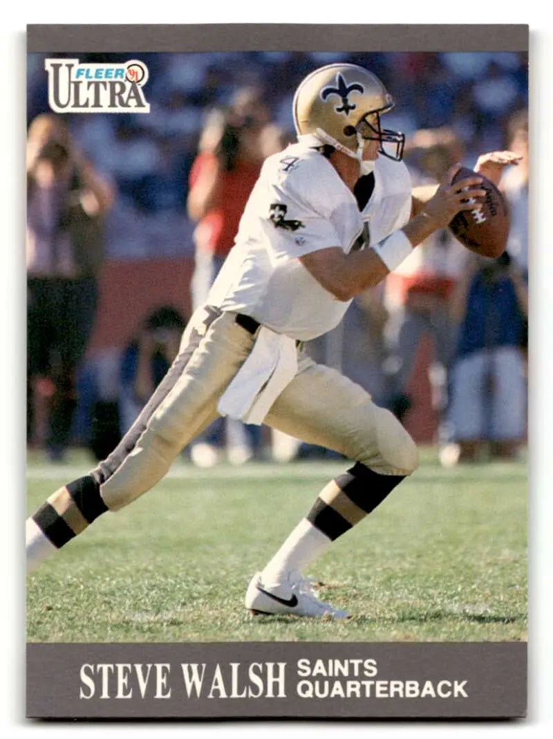 1991 Ultra #213 Steve Walsh New Orleans Saints Football Cards NM Nea ID:56571