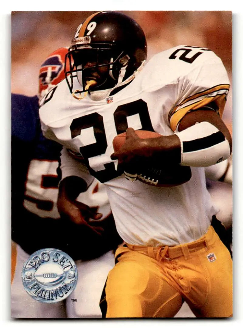1991 Pro Set Platinum #258 Barry Foster Pittsburgh Steelers Football ID:56609