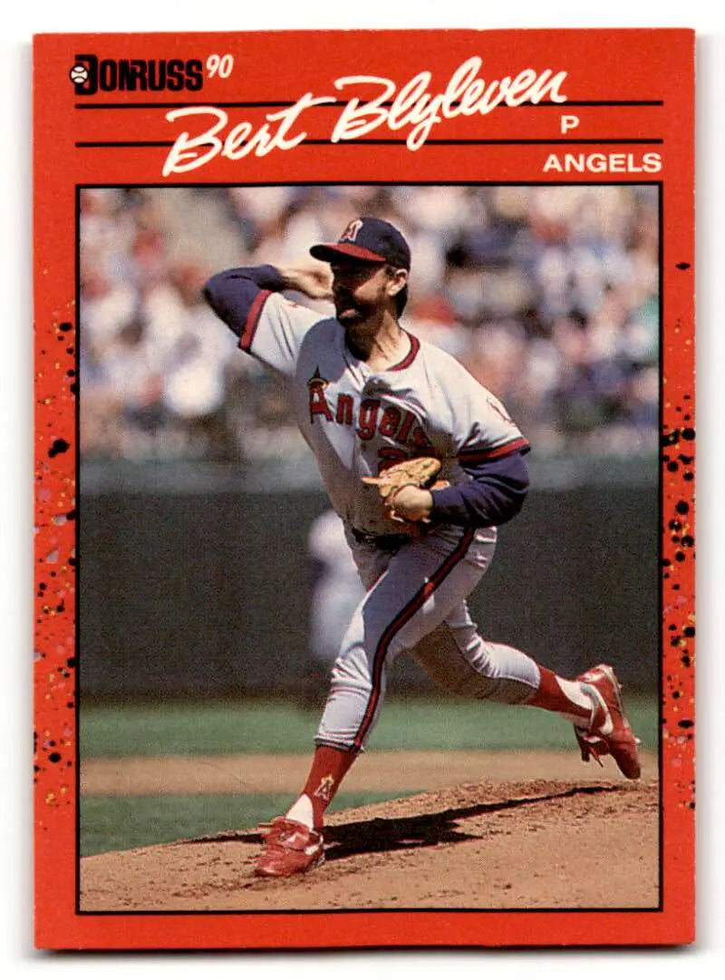 1990 Donruss #331 Bert Blyleven California Angels Baseball Cards EX/ ID:57564