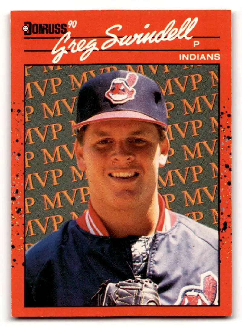 1990 Donruss #BC-24 Greg Swindell Cleveland Indians Baseball Cards E ID:57586