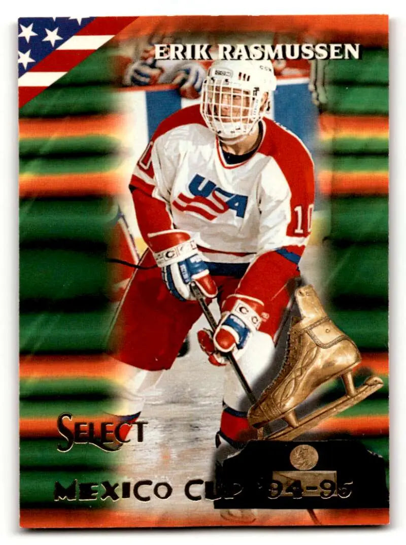 1994 Select #152 Erik Rasmussen USA Hockey Cards EX/NM ID:57812