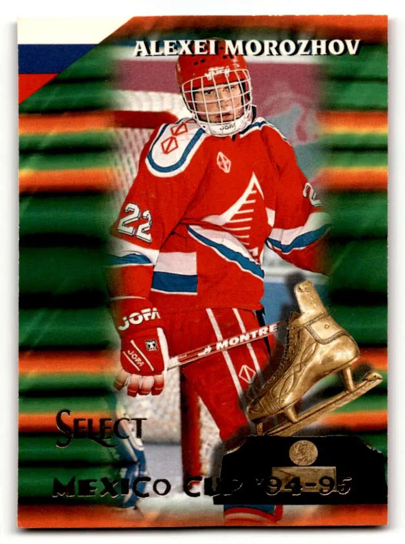 1994 Select #158 Alexei Morozhov Russia Hockey Cards EX/NM ID:57821