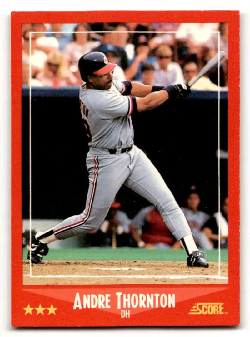 1988 Score #231 Andre Thornton Cleveland Indians Baseball Cards EX/N ID:58391