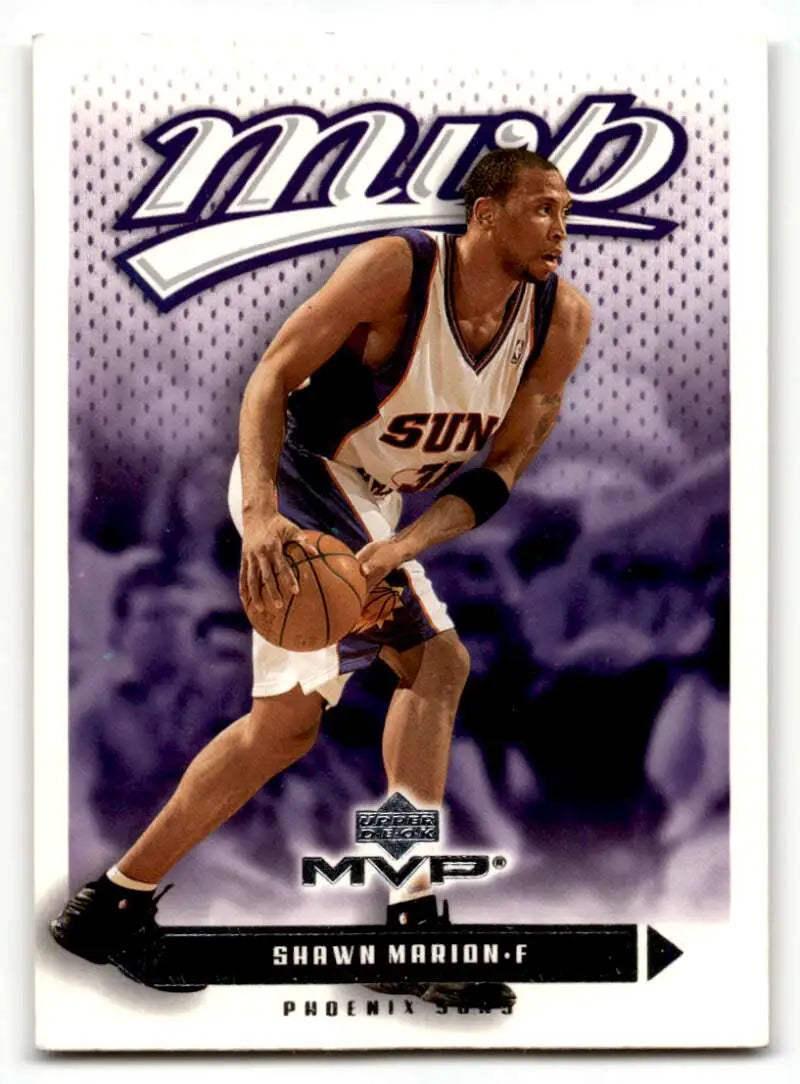 2003 Upper Deck MVP #139 Shawn Marion Phoenix Suns Basketball Cards ID:58806