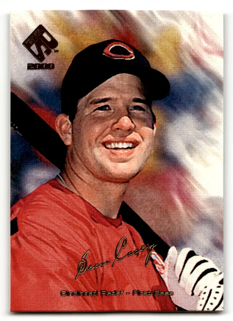2000 Pacific Private Stock #34 Sean Casey NM Near Mint Reds ID:58856