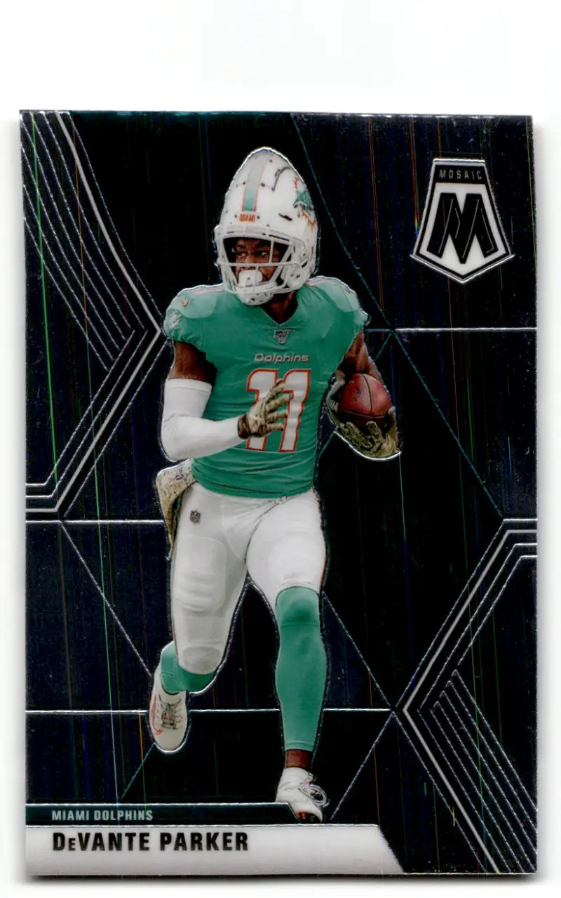 2020 Panini Mosaic #122 DeVante Parker NM Near Mint Dolphins ID:59011