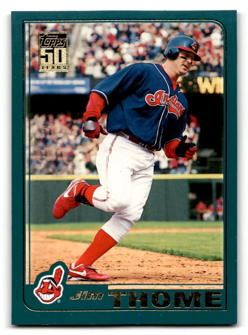 2001 Topps #15 Jim Thome EX/NM Indians ID:59025