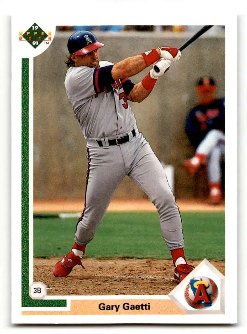 1991 Upper Deck #731 Gary Gaetti California Angels Baseball Cards EX ID:59125