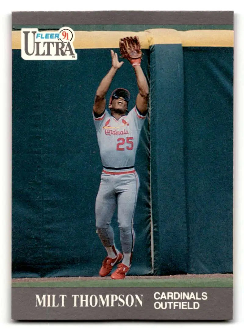 1991 Ultra #297 Milt Thompson St. Louis Cardinals Baseball Cards EX/ ID:59498