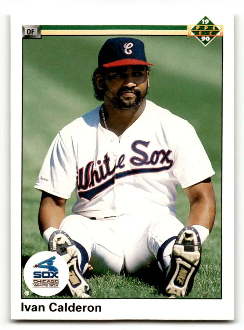 1990 Upper Deck #503 Ivan Calderon Chicago White Sox Baseball Cards ID:59513