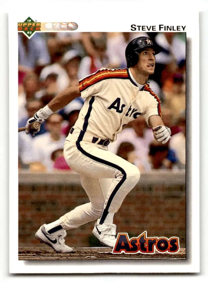1992 Upper Deck #368 Steve Finley Houston Astros Baseball Cards EX/N ID:59519