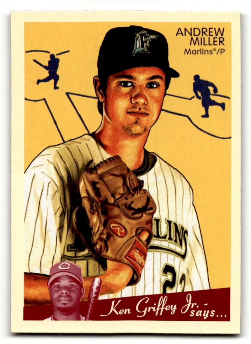 2008 Upper Deck Goudey #74 Andrew Miller Florida Marlins Baseball Ca ID:59644