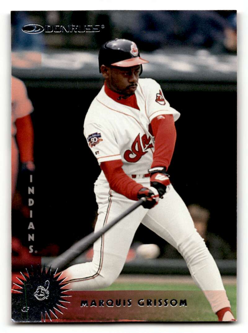 1997 Donruss #278 Marquis Grissom Cleveland Indians Baseball Cards E ID:59650